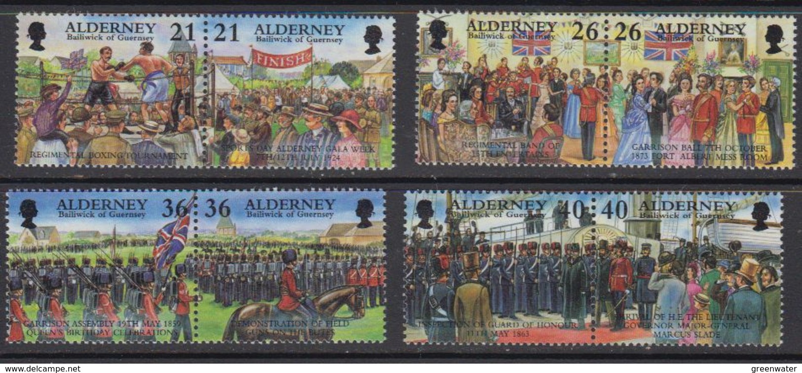 Alderney 2000 Garnison 8v ** Mnh (41316F) - Alderney