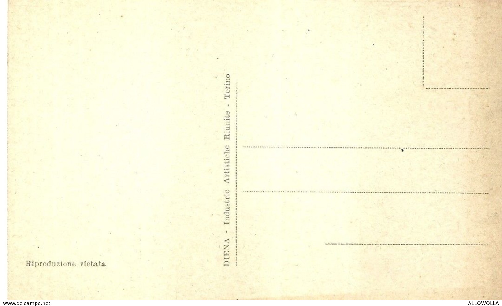 1843 " MONCALIERI-VIALE DEL RE CON TRAM D'EPOCA " CARTOLINA POSTALE ORIGINALE NON SPEDITA - Moncalieri