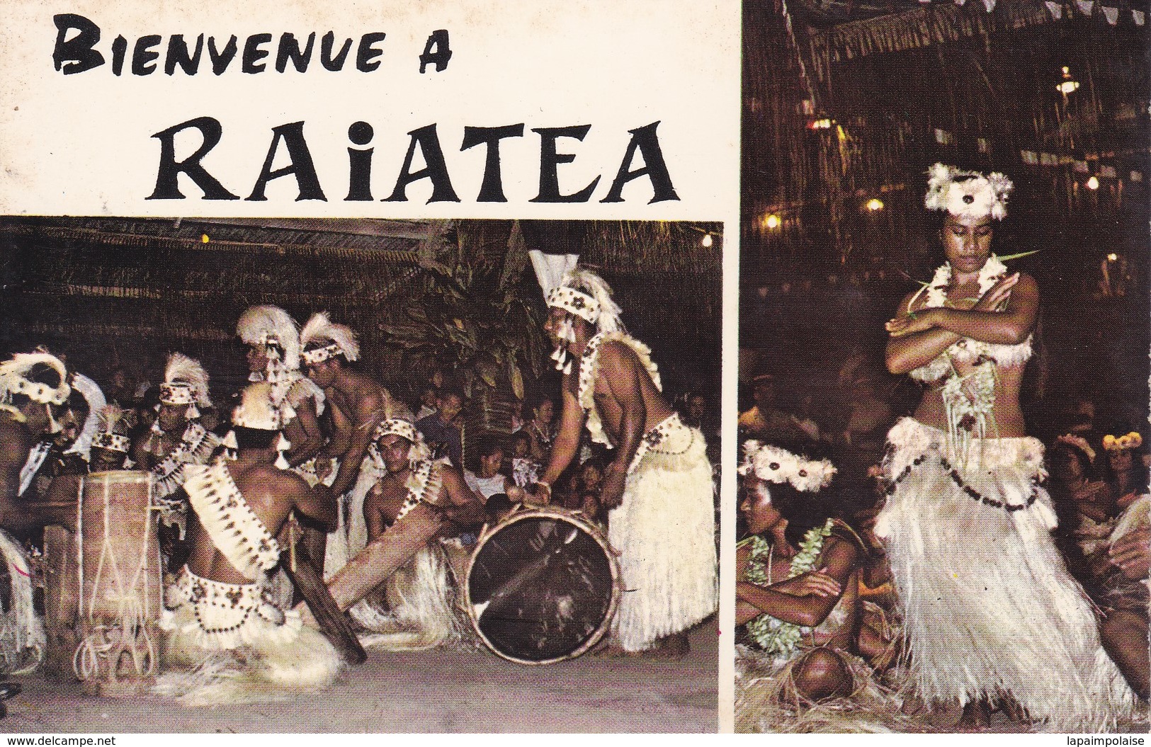 Polynésie Française  Iles Sous Le Vent Raiatea Bienvenue - Polynésie Française