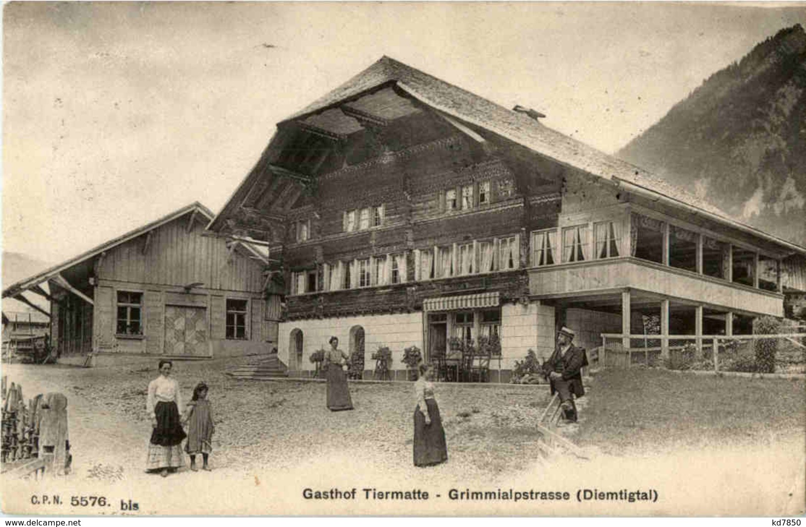 Grimmialpstrasse Diemtigtal - GAsthof Tiermatte - Sonstige & Ohne Zuordnung