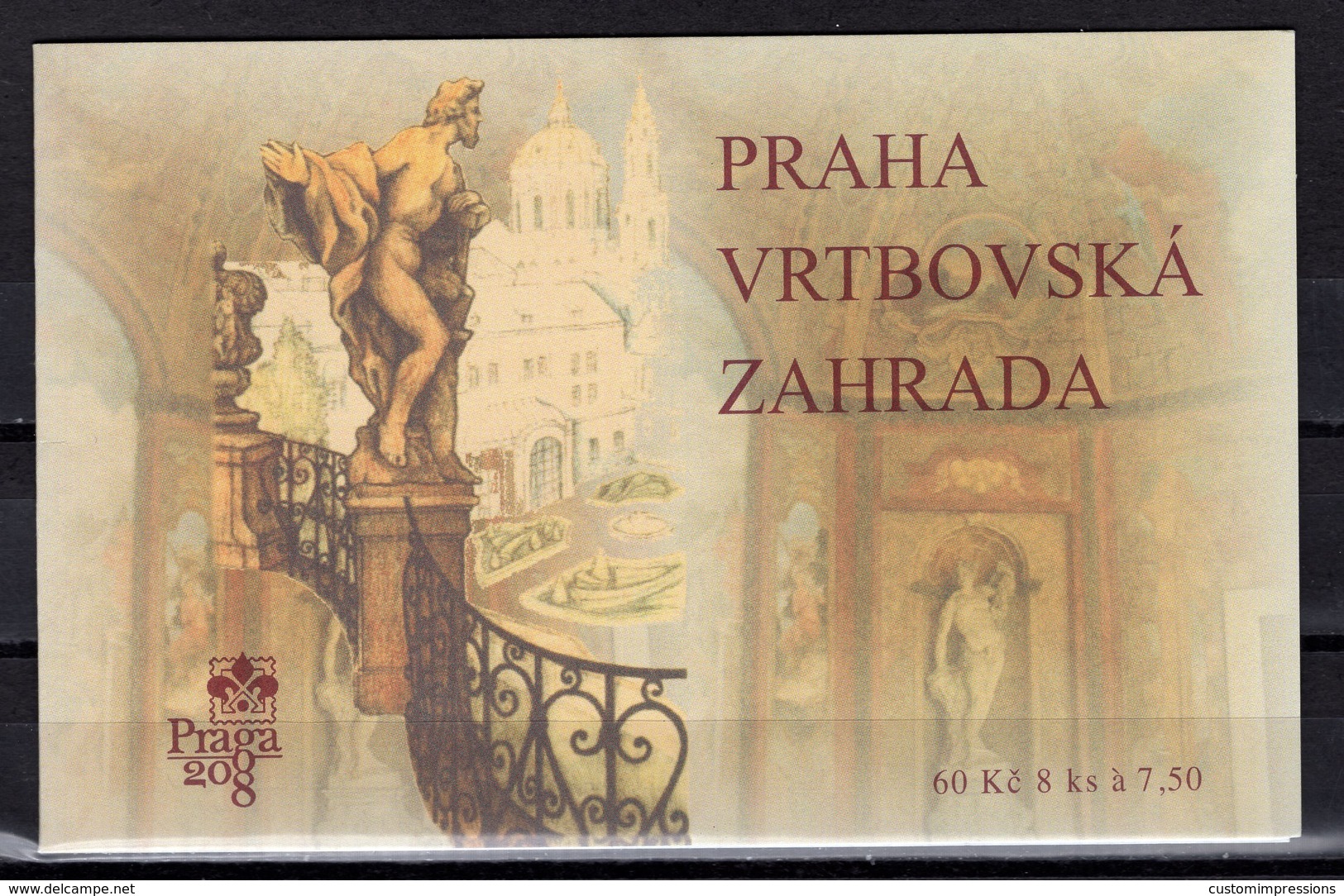 CZECH REPUBLIC - 2006 International Philatelic Exhibition PRAGA 2008  M339 - Nuovi