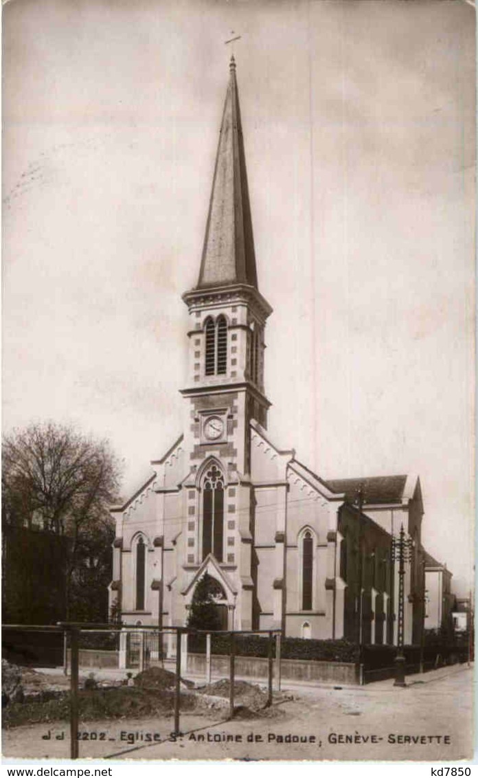 Geneve - Servette - Eglise St. Antoine De Padoue - Genève