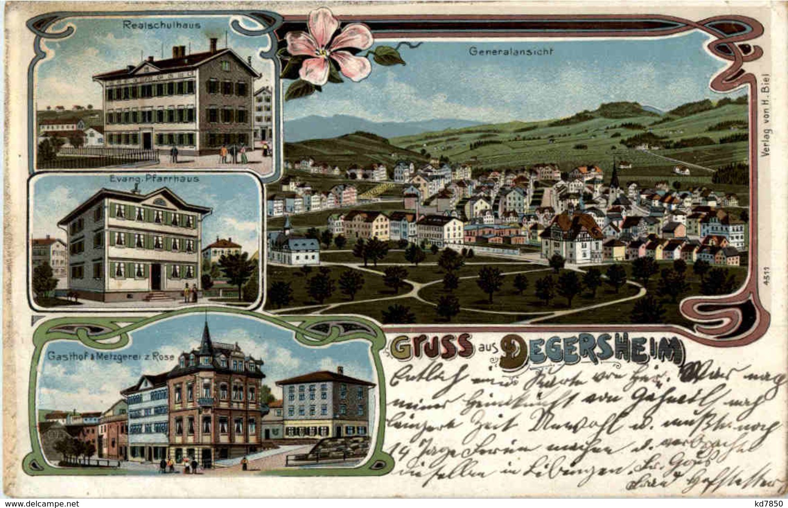 Gruss Aus Degersheim - Litho - Degersheim