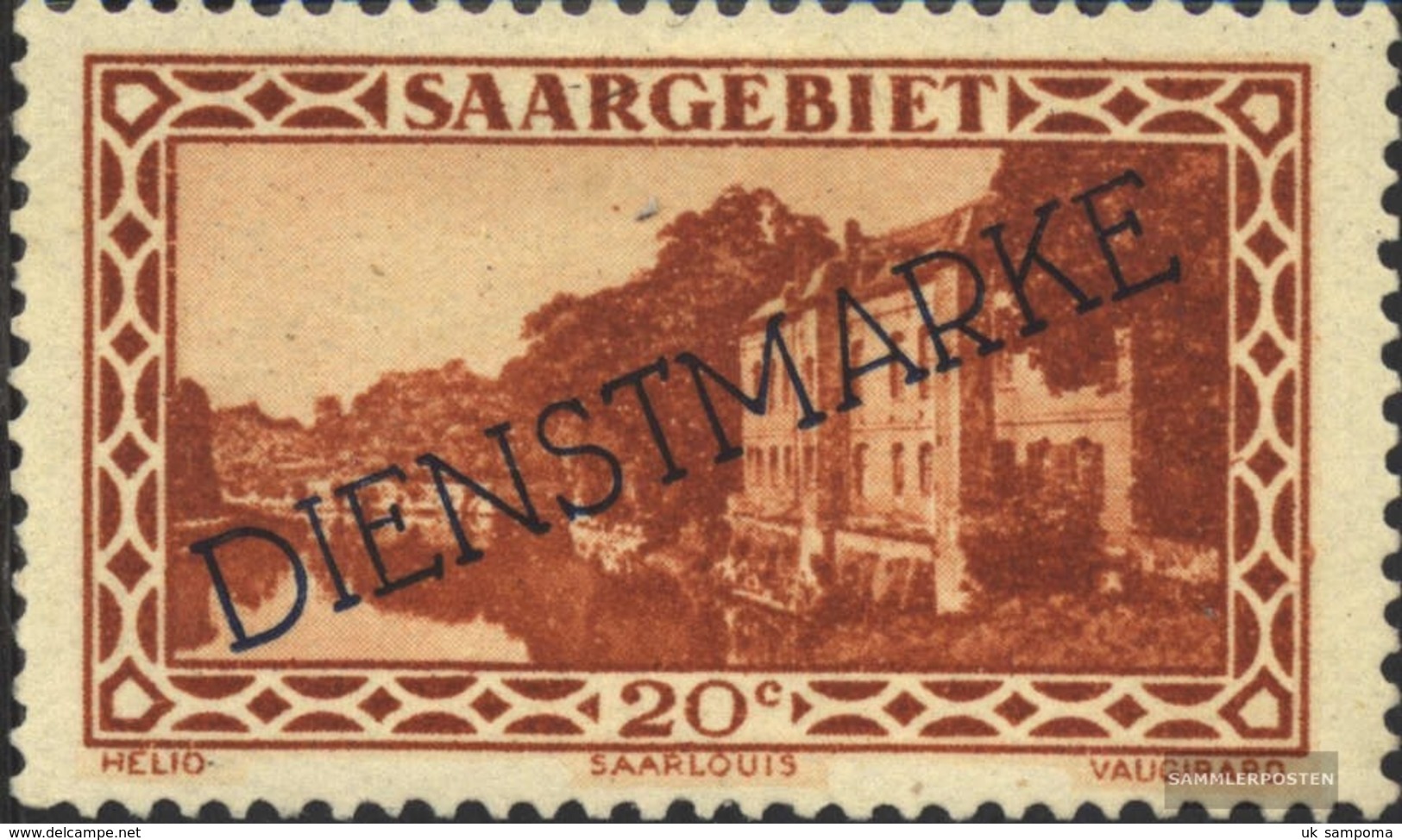 Saar D24 With Hinge 1929 Landscapes - Officials