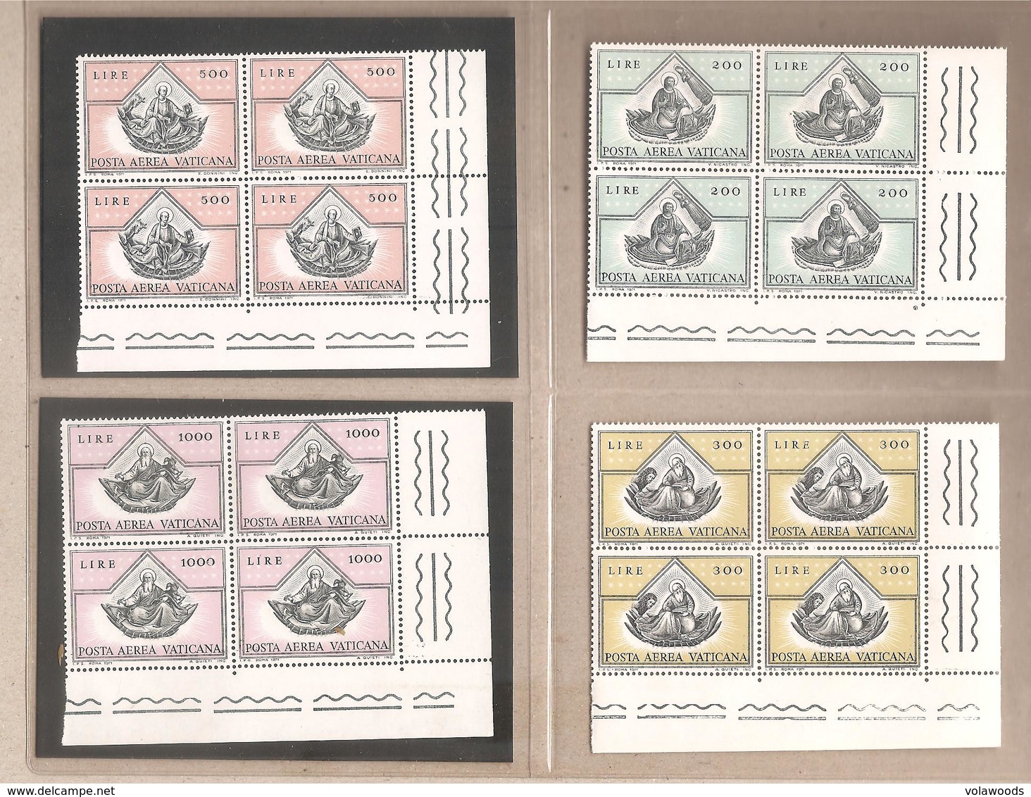 Vaticano - Serie Completa Nuova In Quartina: I Quattro Evangelisti - 1971 * G - Unused Stamps