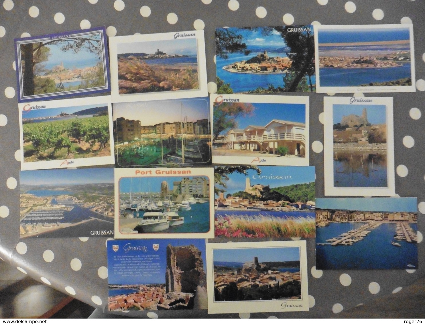 LOT  DE 14  CARTES POSTALES   NEUVES     DE   GRUISSAN - Autres & Non Classés