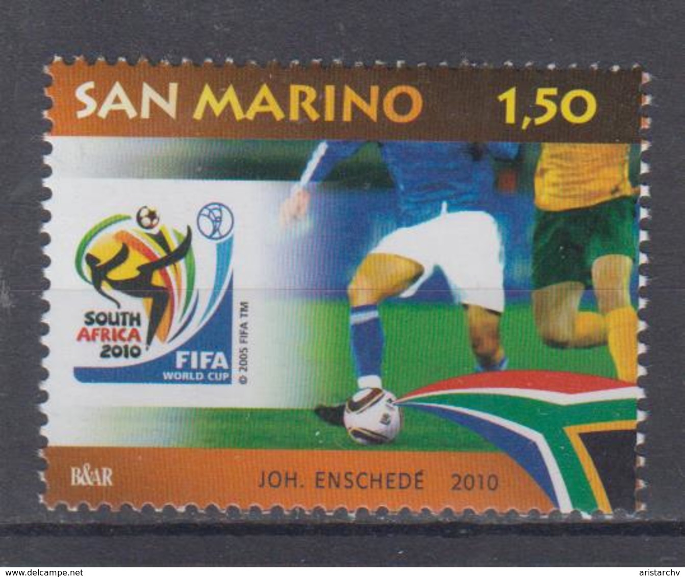 SAN MARINO 2010 FOOTBALL WORLD - 2010 – Südafrika