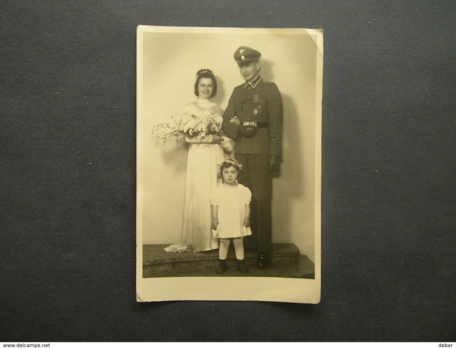 WEDDING - GERMAN NAZI  OFFICER - PRAHA - PRAG - 16.4.1943 FOTO - MRAZ -PRAHA - Guerra, Militari