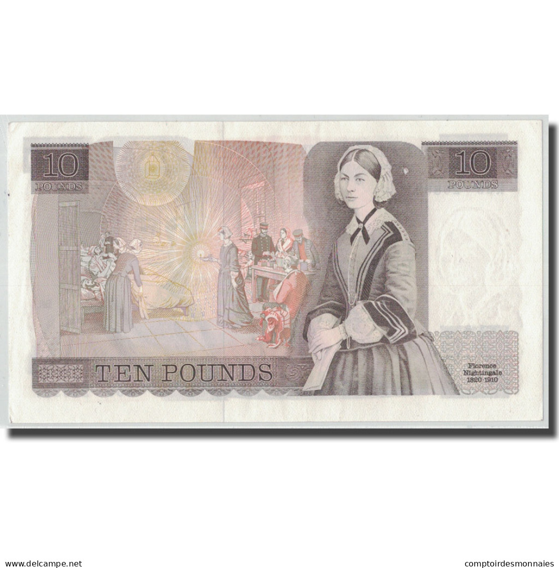 Billet, Grande-Bretagne, 10 Pounds, Undated (1975-92), KM:379a, SUP - 10 Ponden