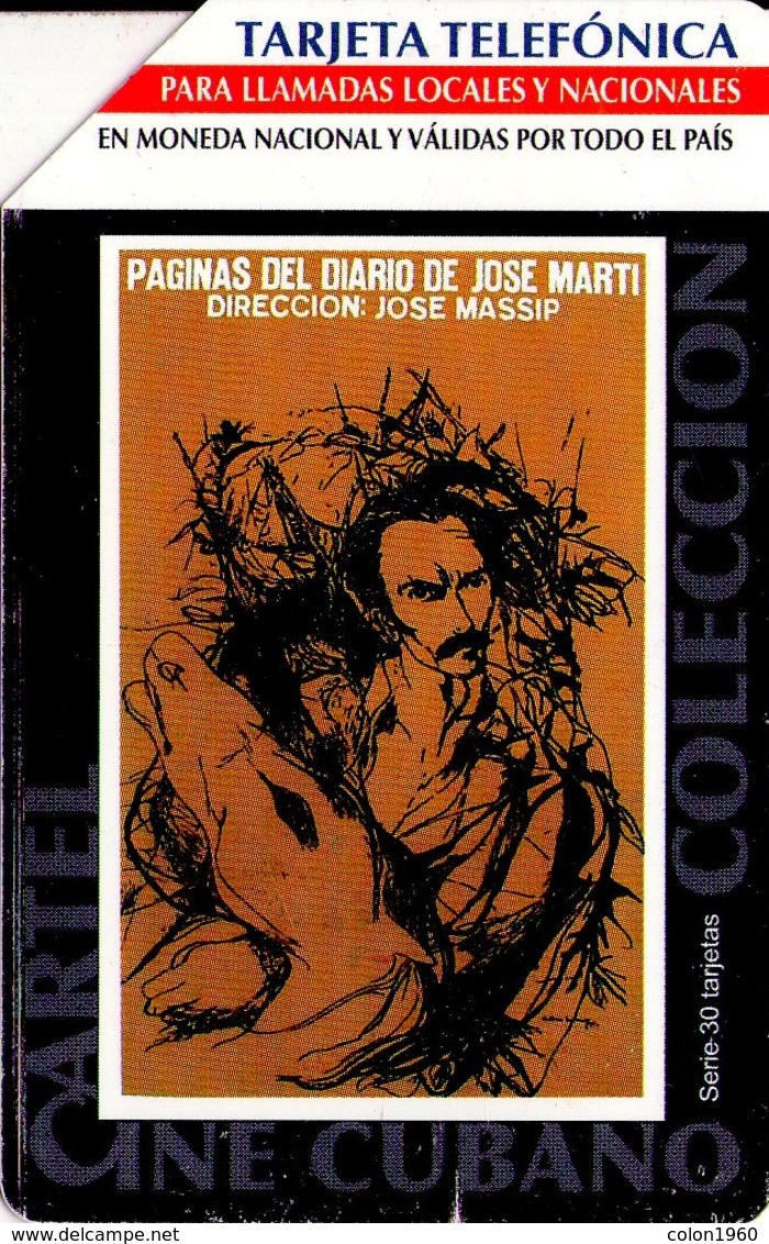 CUBA. CINE, Paginas Del Diario De Jose Marti. 2003-07. CU-UR-044. (101) - Cine