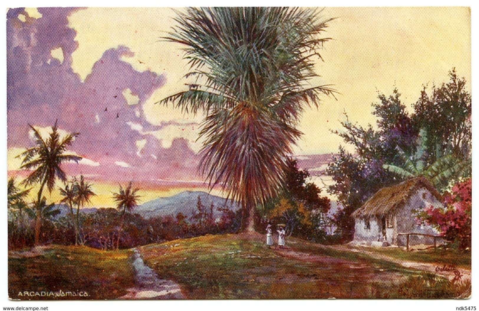 ARTIST CARD : JAMAICA, ARCADIA (TUCK'S OILETTE) - Jamaica