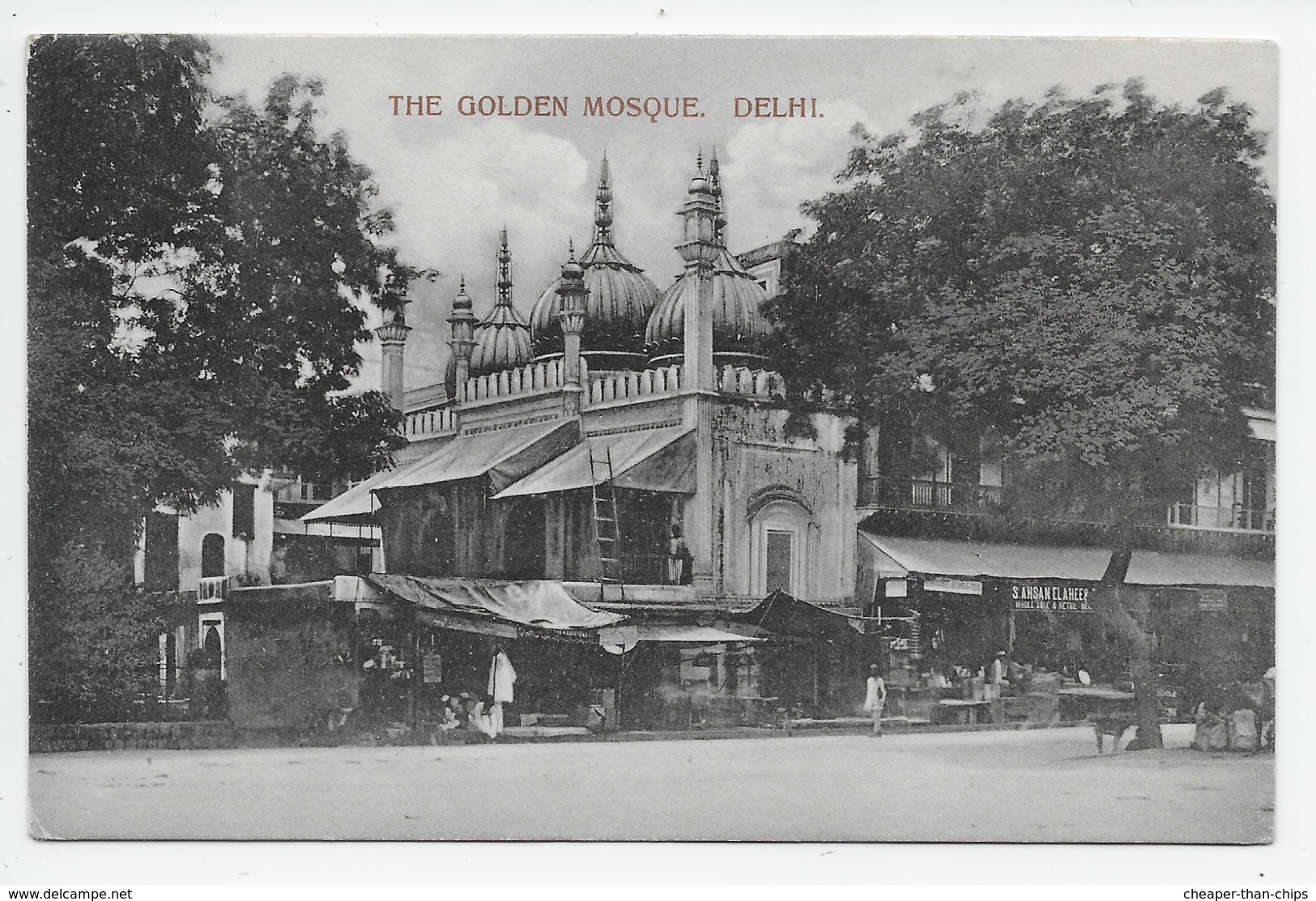 Delhi - The Golden Mosque - India