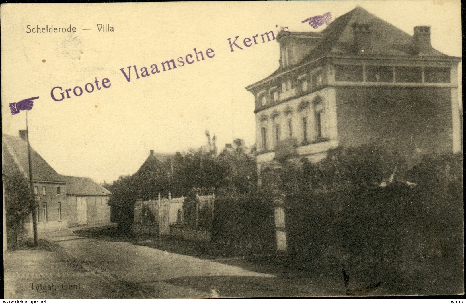 SCHELDERODE / VILLA  (VERZONDEN IN 1927) - Merelbeke