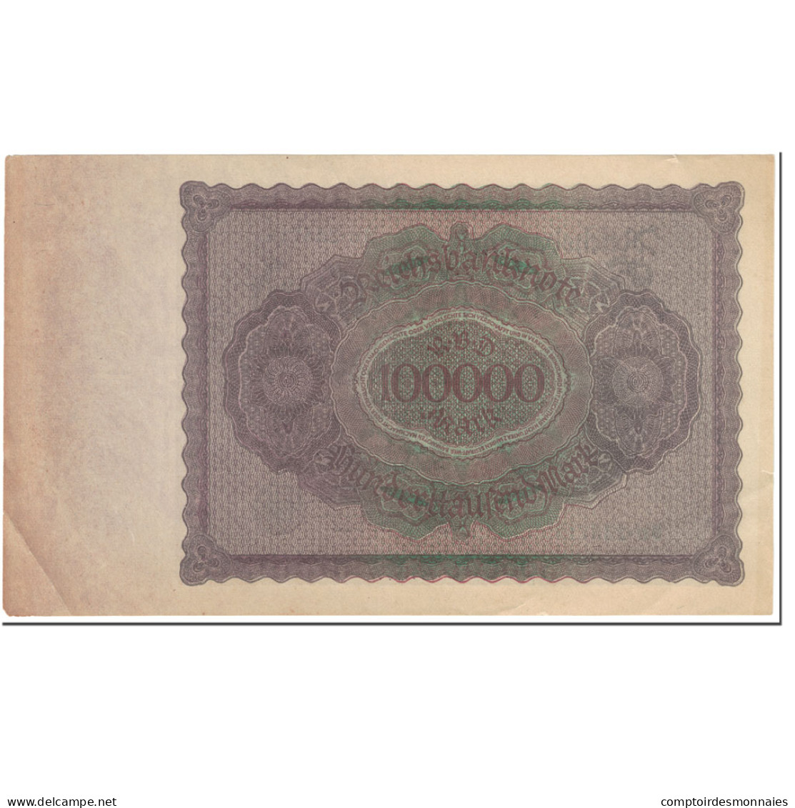 Billet, Allemagne, 100,000 Mark, 1923, 1923-02-01, KM:83a, SUP+ - 100000 Mark