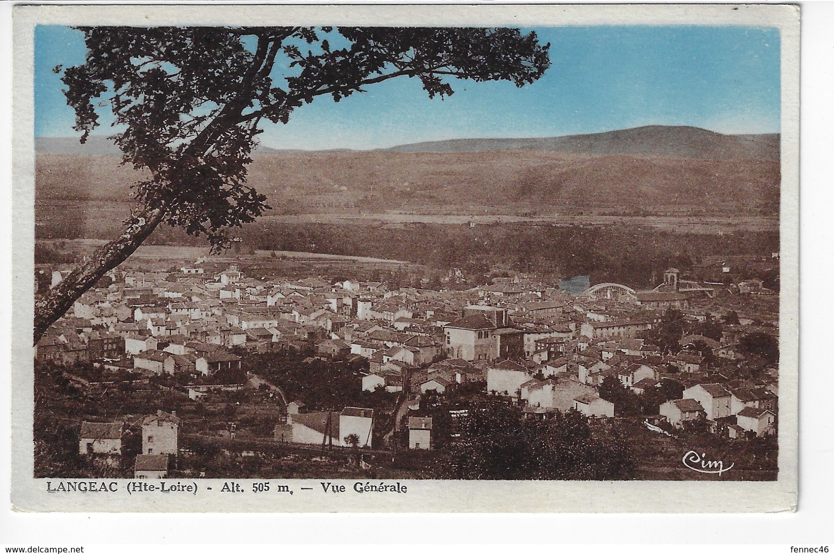 43 - LANGEAC - Vue Générale (I74) - Langeac