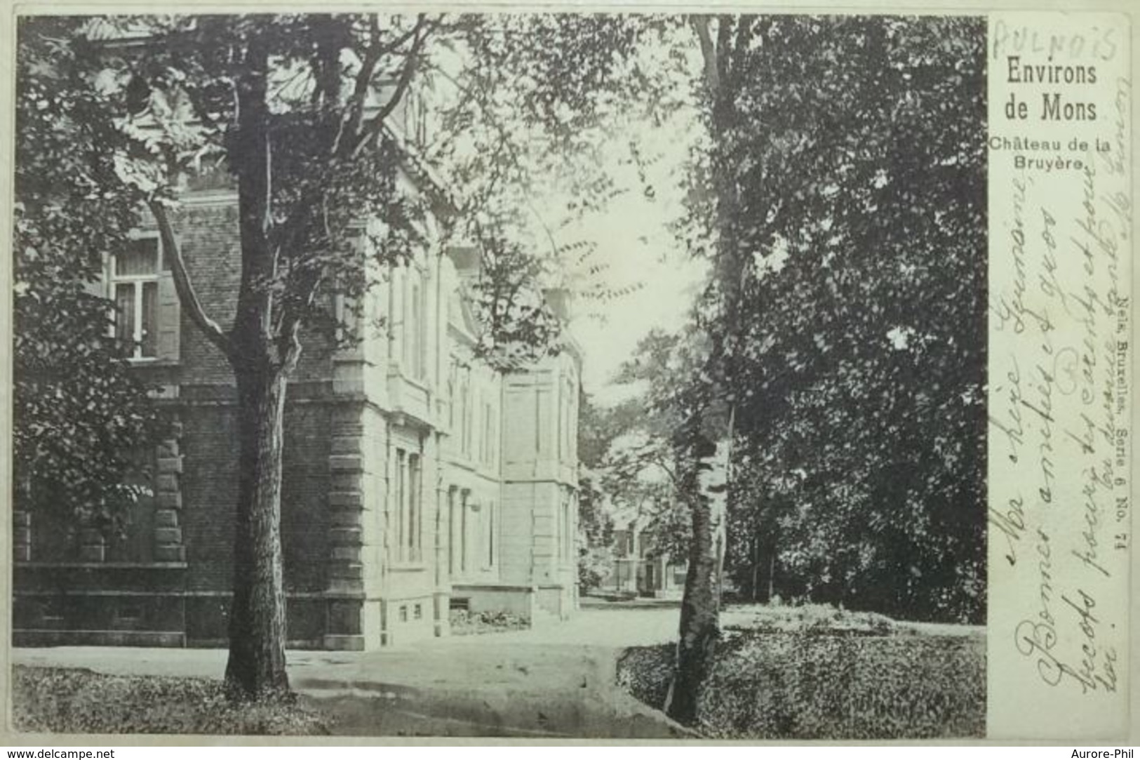 Aulnois Château De La Bruyère - Quévy