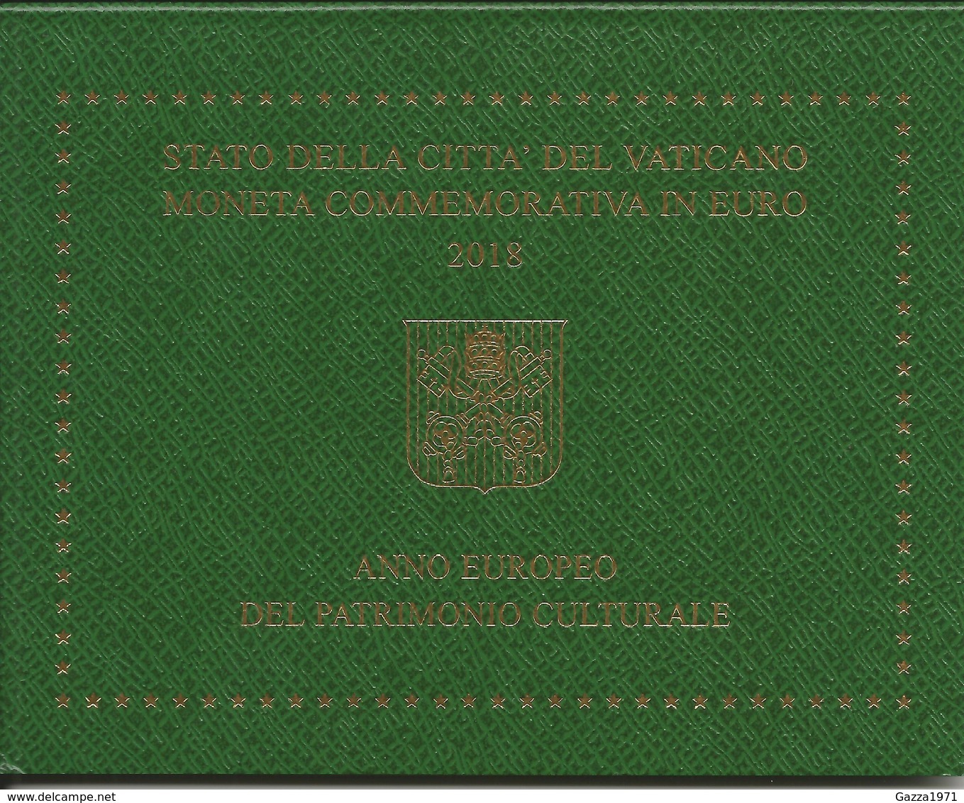 Vaticano 2 Euro 2018, Anno Europeo Del Patrimonio Culturale F.D.C. Vatikan - Vaticano