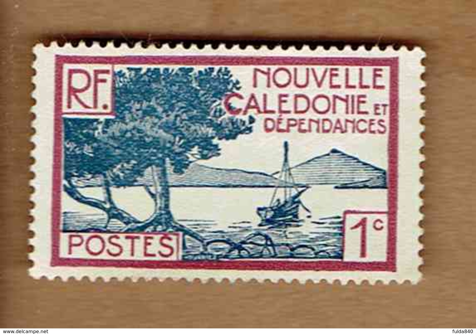 Nouvelle-Calédonie. (Y&T) 1928/38 - N°139   * BAIE DE LA POINTE DES PALETUVIERS *   1c - Neuf - Unused Stamps