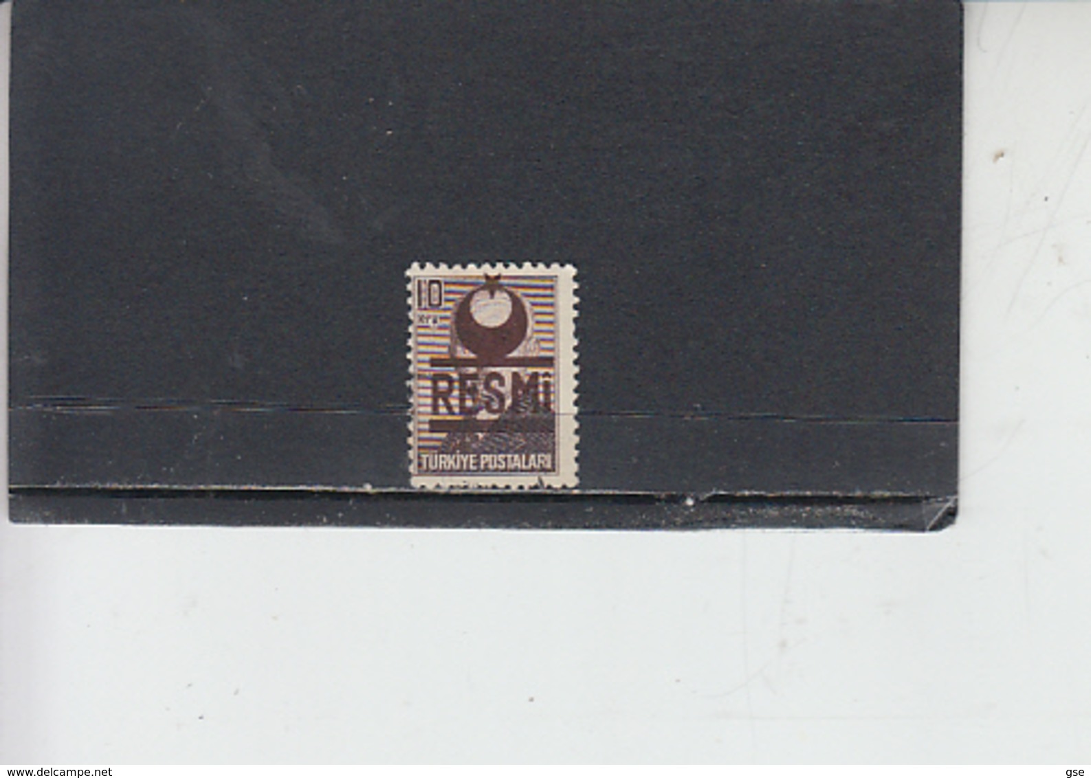 TURCHIA 1953 - Servizio 20° - Usato - Timbres De Service