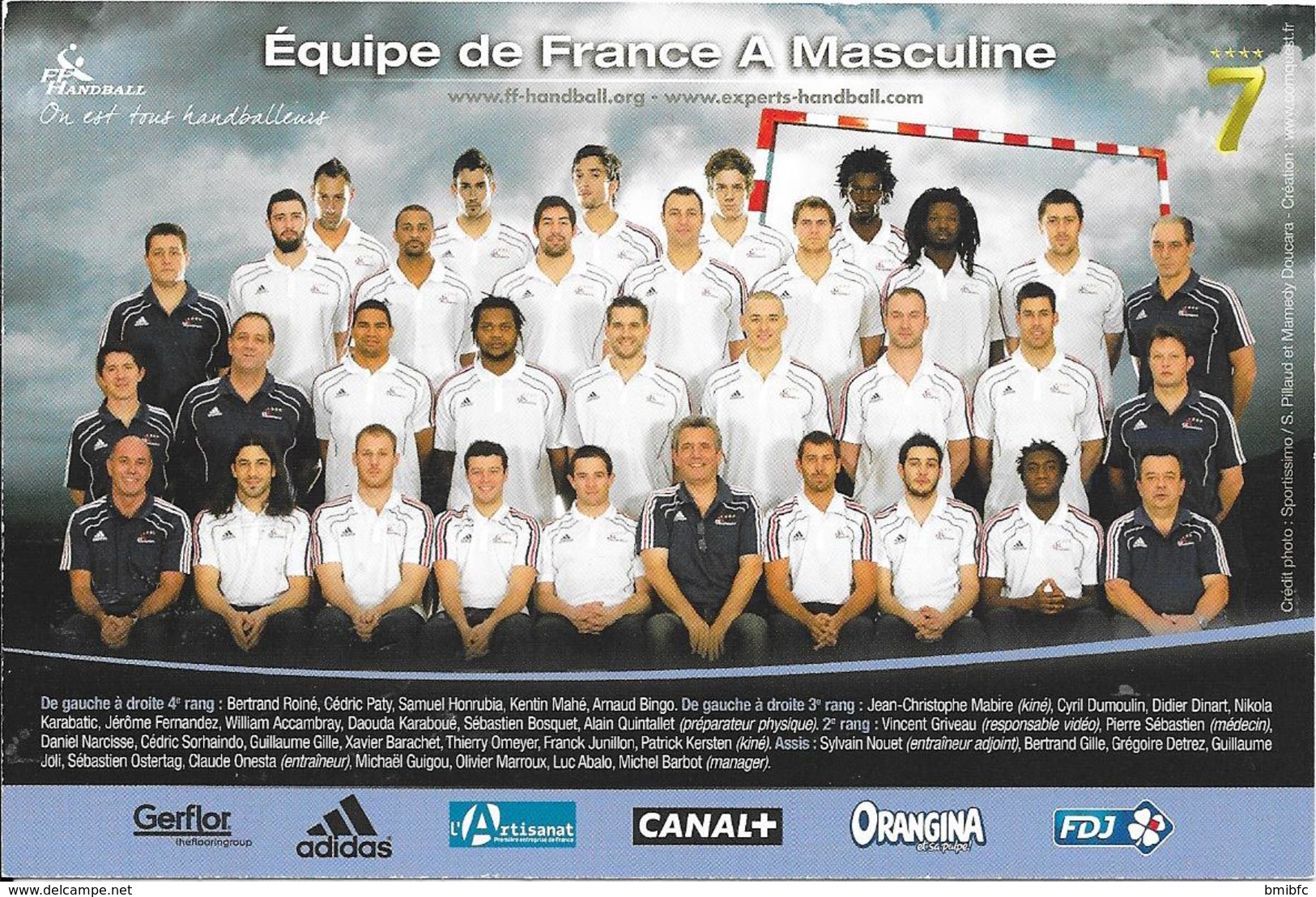 Equipe De France A Masculine - Handball