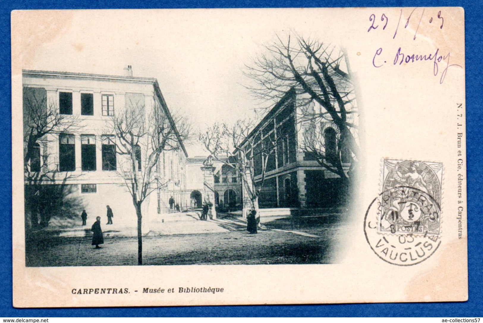 Carpentras  - Musée Et Bibliothèque - Carpentras