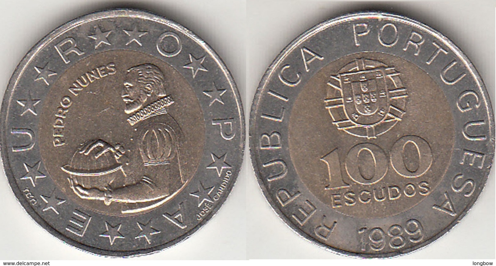 Portogallo 100 Escudos 1989 KM#645.1 - Used - Portogallo