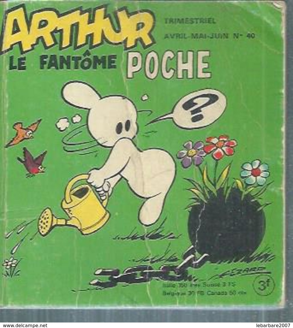ARTHUR POCHE  N° 40  - VAILLANT 1974  ( CEZARD ) - Petit Format