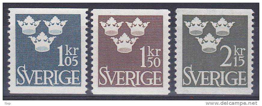 ZWEDEN - Michel - 1962 - Nr 492/94 - MNH** - Neufs