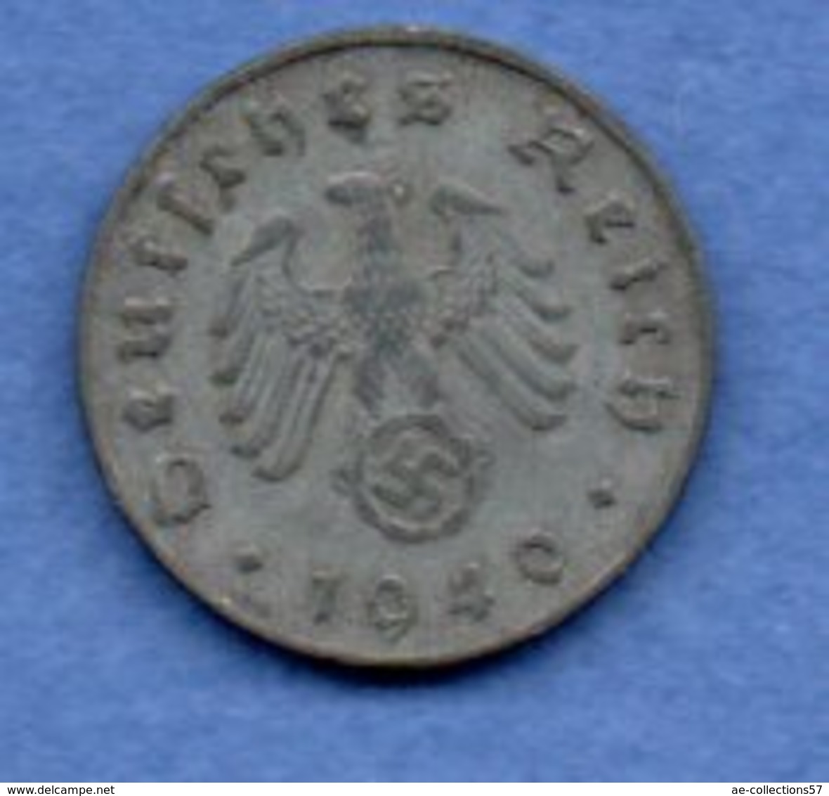 Allemagne -  10 Reichspfennig  1940 D -  Km #  101-    état  TTB  -- - 10 Reichspfennig