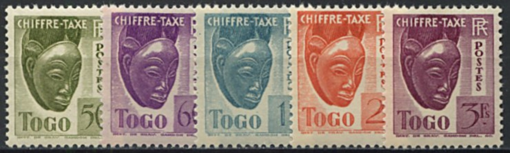 Togo, Taxe N° 22 à N° 31* Y Et T - Ungebraucht