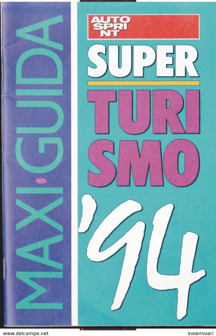 Autosprint 14 1994 Allegato Pocket:SuperTurismo '94. - Automobile - F1