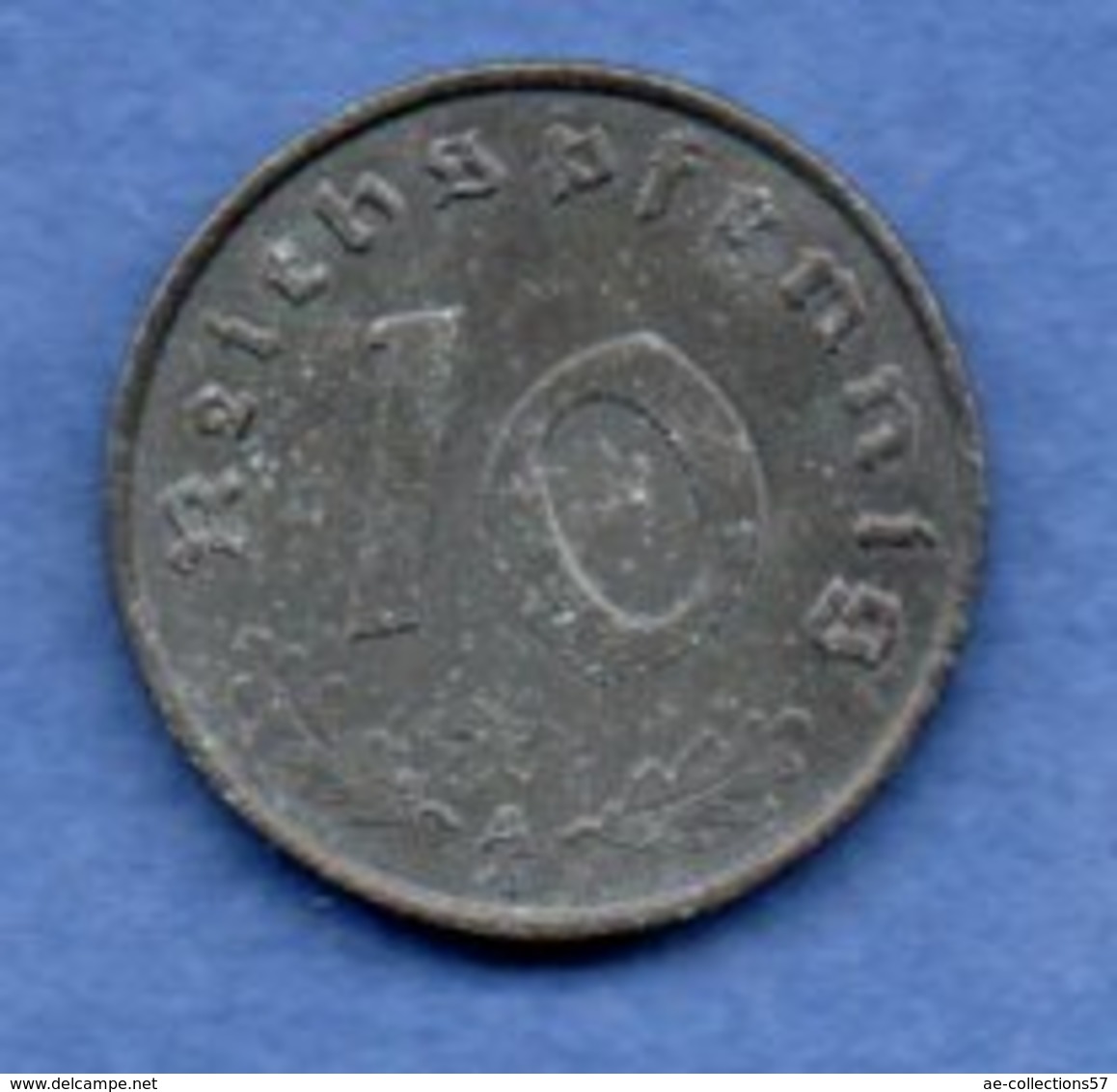 Allemagne -  10 Reichspfennig  1943 A -  Km #  101-    état  TB  -- - 10 Reichspfennig