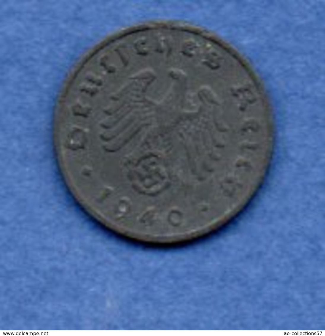 Allemagne -  1 Reichspfennig  1940 A -  Km #  97-    état  TTB  -- - 1 Reichspfennig