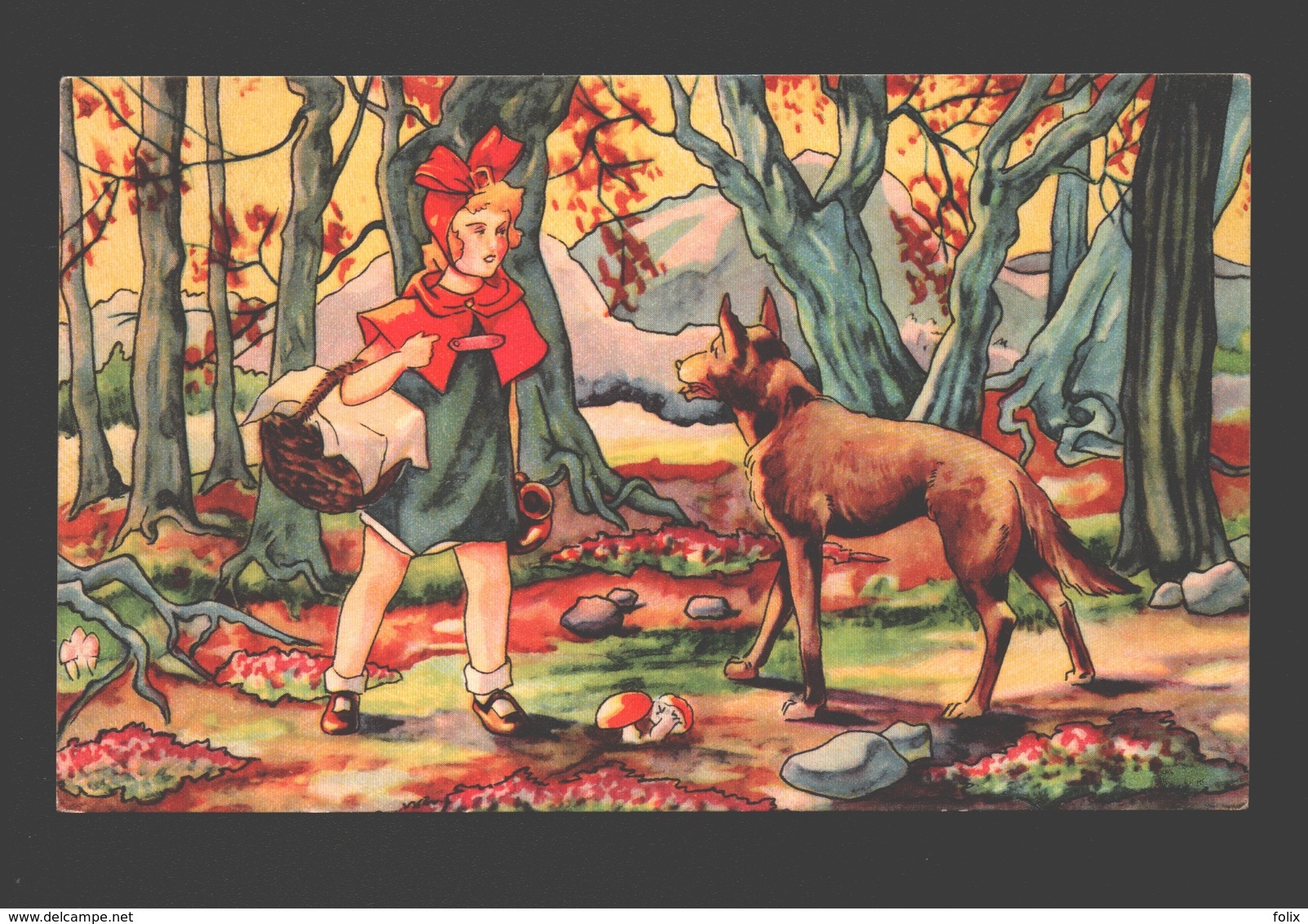 Roodkapje / Le Petit Chaperon Rouge - 1956 - Contes, Fables & Légendes