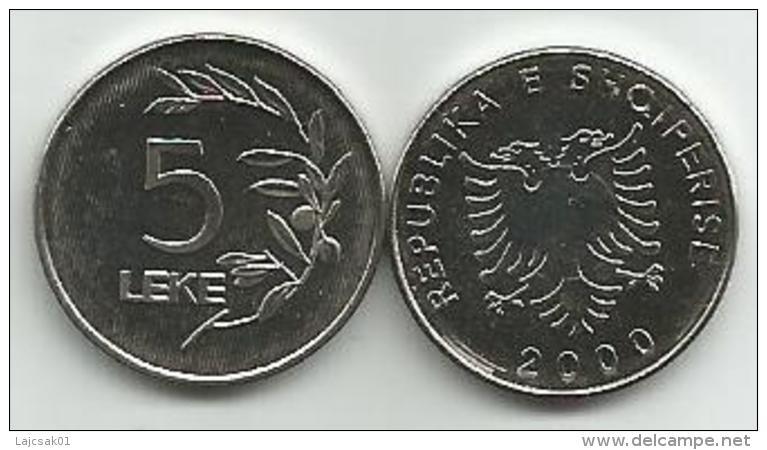 Albania 5 Leke 2000. High Grade - Albanie