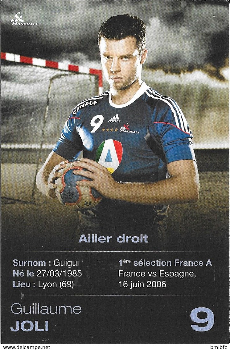 Guillaume JOLI (Ailier Droit) - Handball