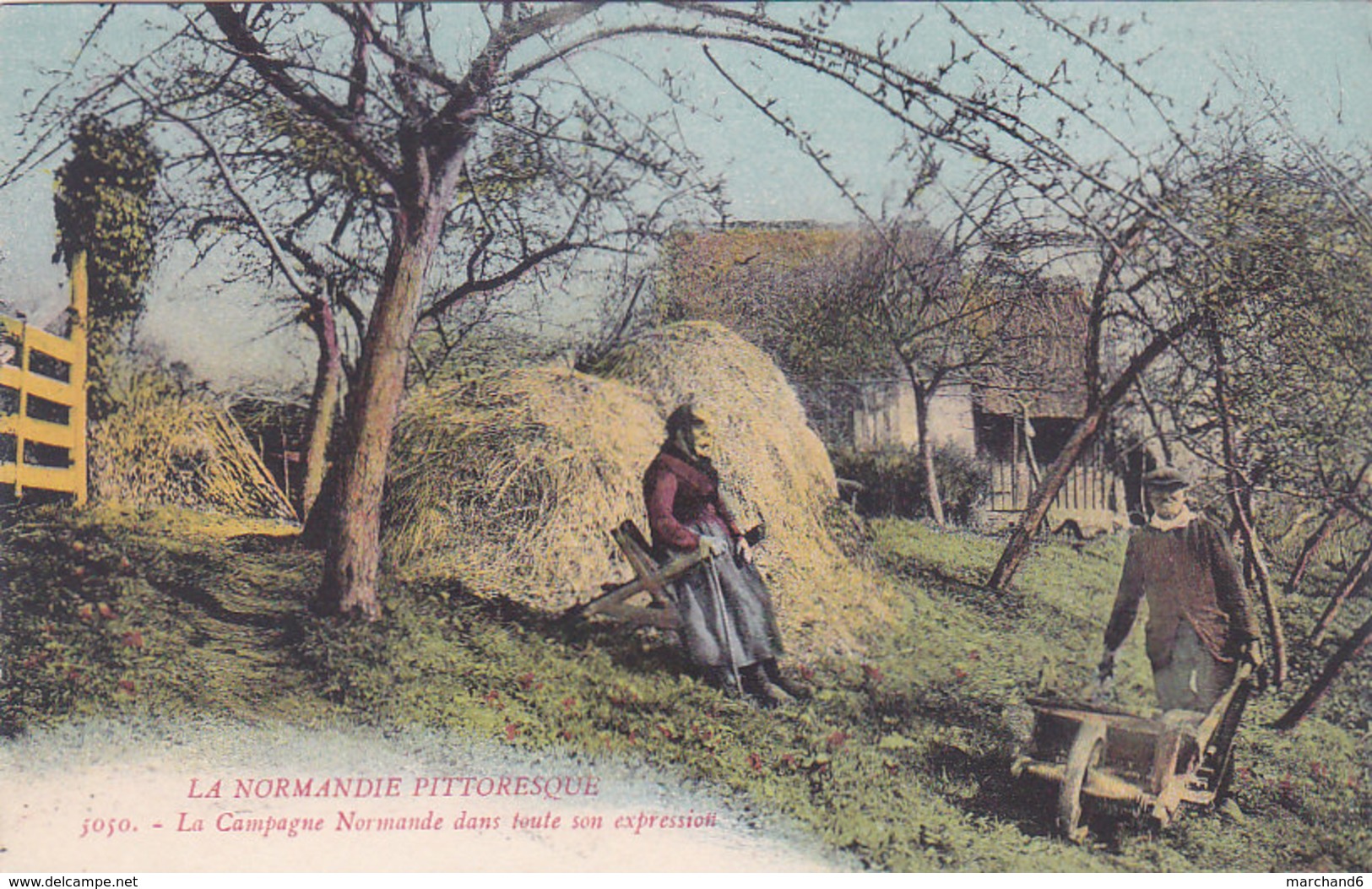 La Normandie Pittoresque La Campagne Normande Dans Toute Son Expréssion édit Le Goubey N°5050 St Pierre L église - Autres & Non Classés