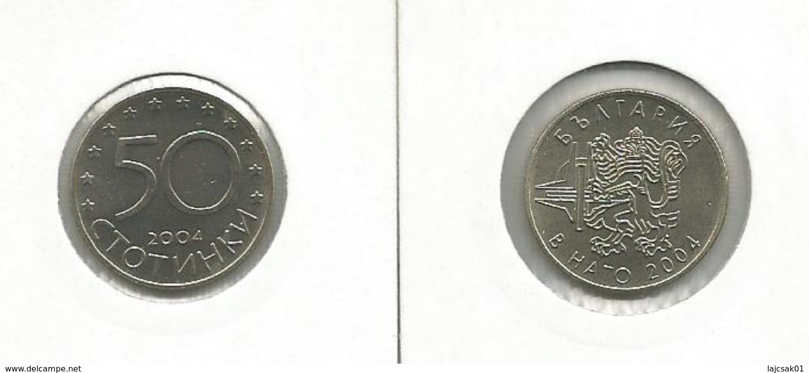 Bulgaria 50 Stotinki 2004. High Grade KM#272 NATO - Bulgaria