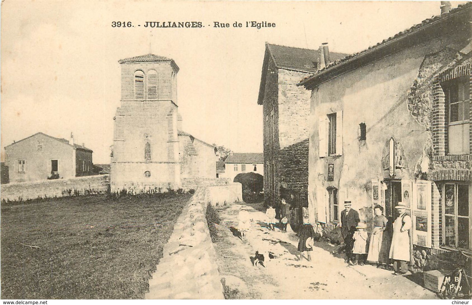 JULLIANGES RUE DE L'EGLISE - Autres & Non Classés