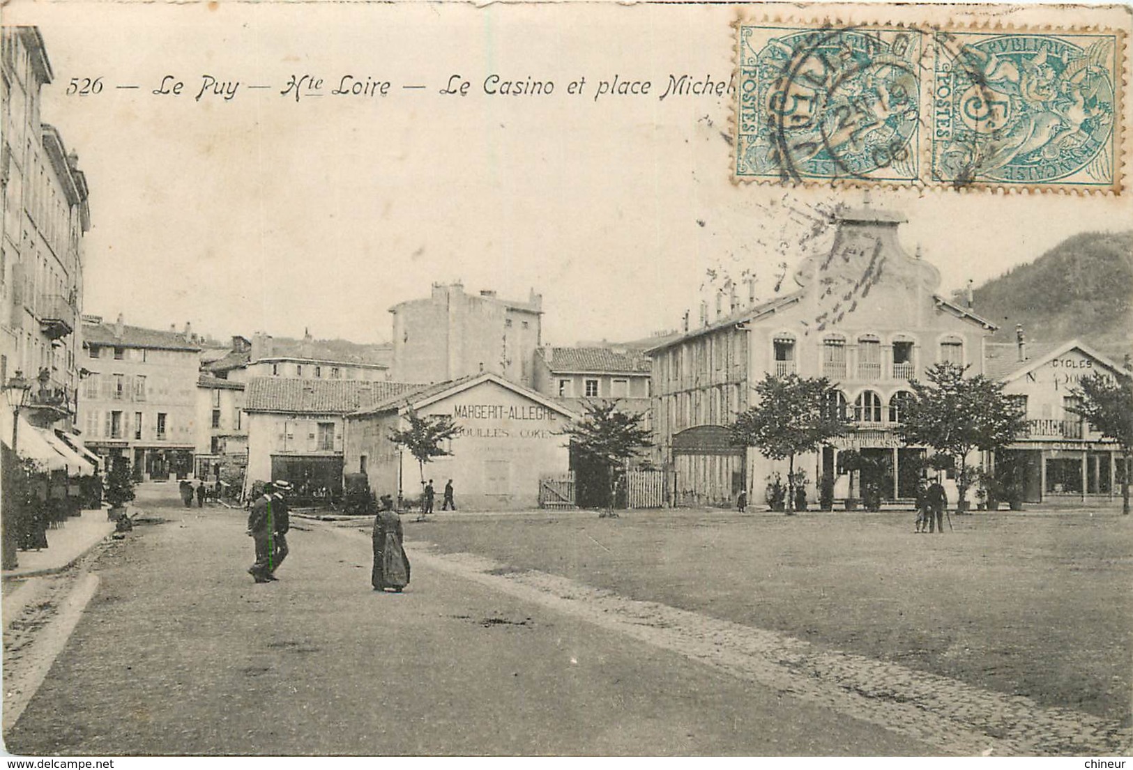 LE PUY EN VELAY LE CASINO ET LA PLACE MICHELET - Le Puy En Velay