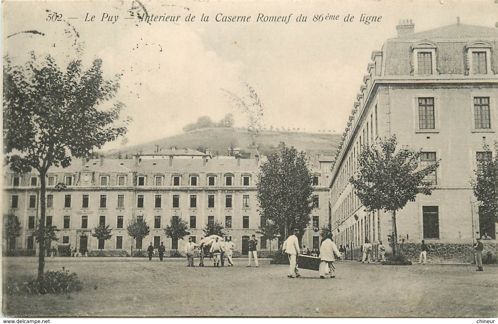 LE PUY EN VELAY INTERIEUR DE LA CASERNE ROMEUF DU 86em DE LIGNE - Le Puy En Velay