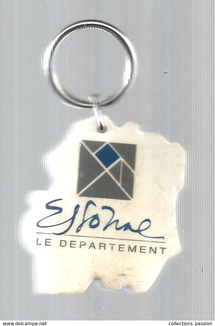 Porte Clefs, Clés , LE DEPARTEMENT ESSONNE , 2 Scans ,  Frais Fr 2.25 E - Portachiavi