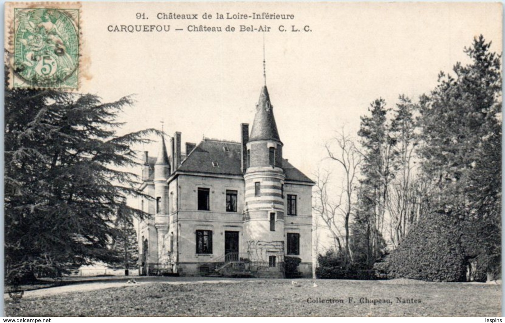 44 - CARQUEFOU -- Château Du Bel Air - Carquefou