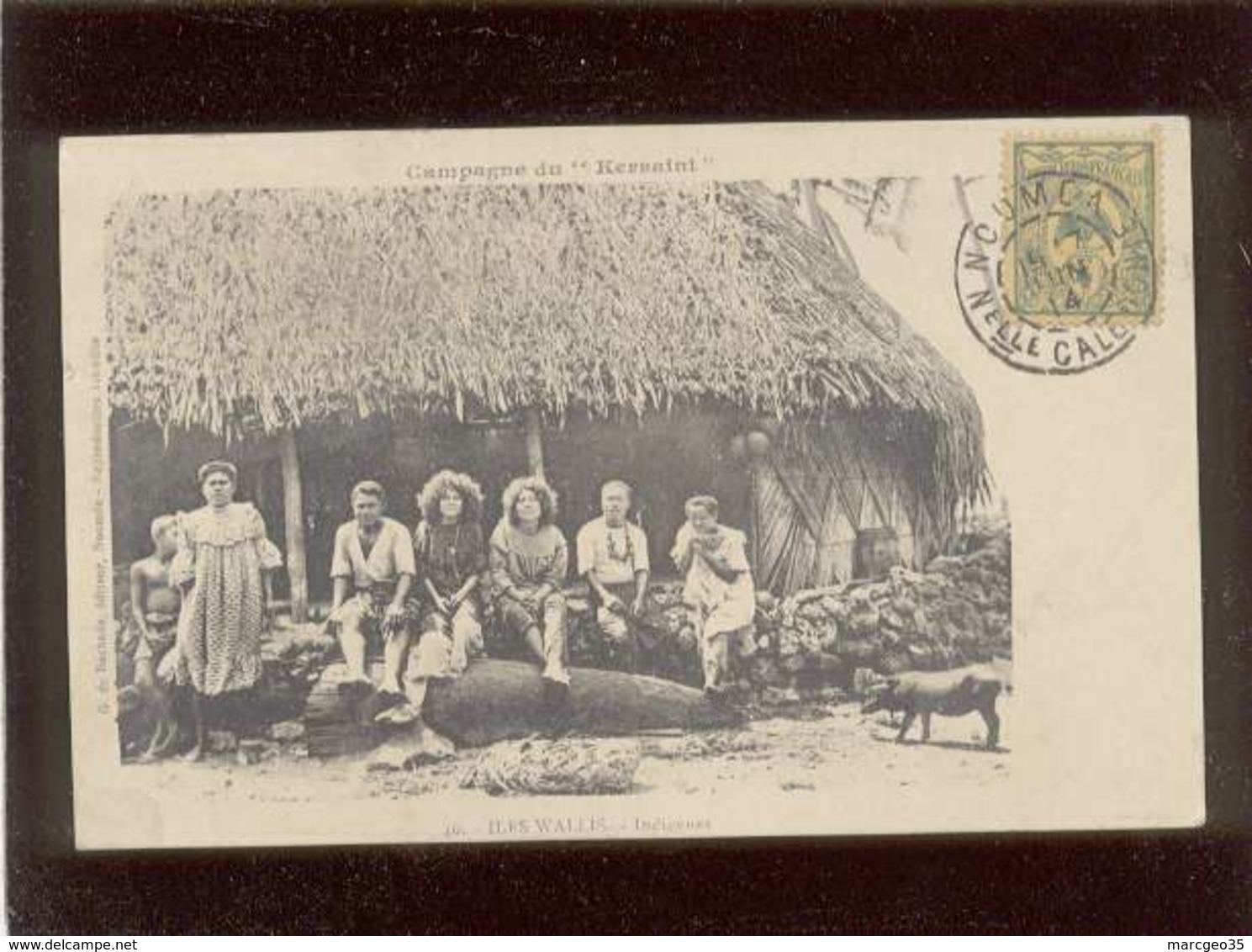 Campagne Du Kersaint Iles  Wallis Indigènes édit. G. De Béchade N° 40 - Wallis Y Futuna