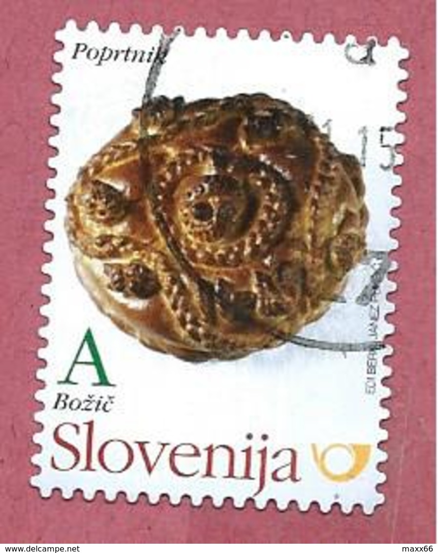 SLOVENIA USATO - 2011 - NATALE - Poprtnik (Christmas Bread) - A - M. SI 920 - Slovenia