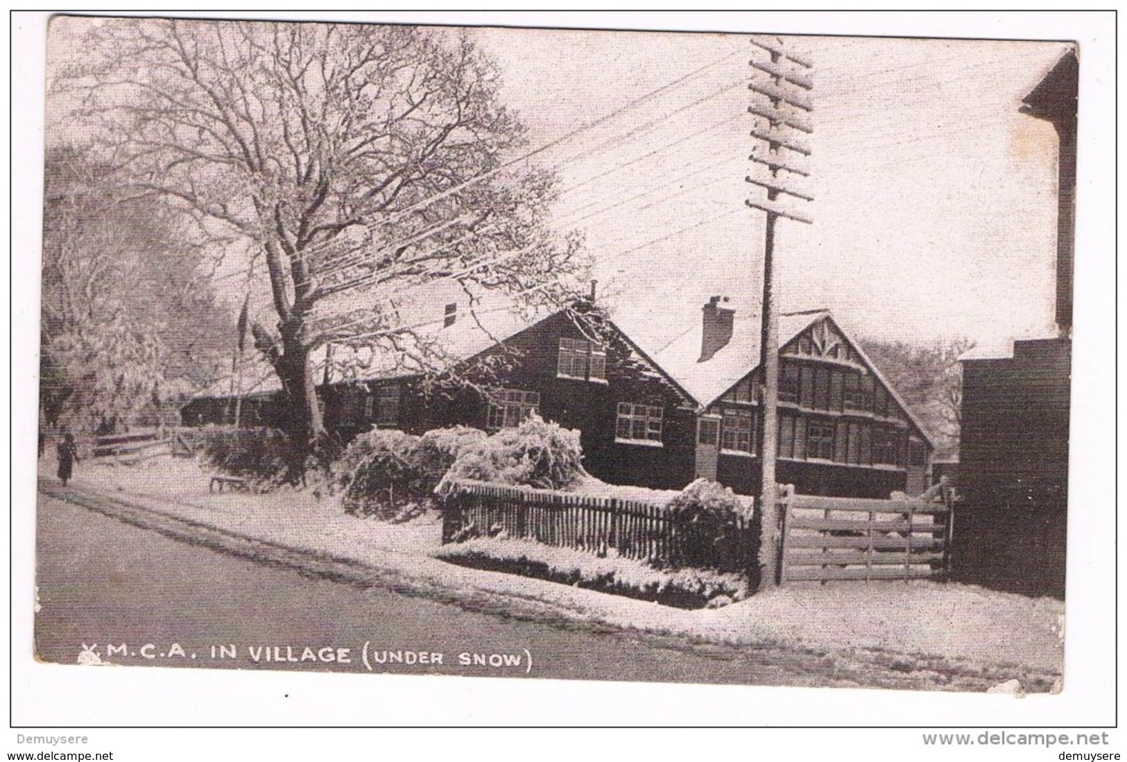 19208 V.M.C.A. In Village Under Snow - Other & Unclassified