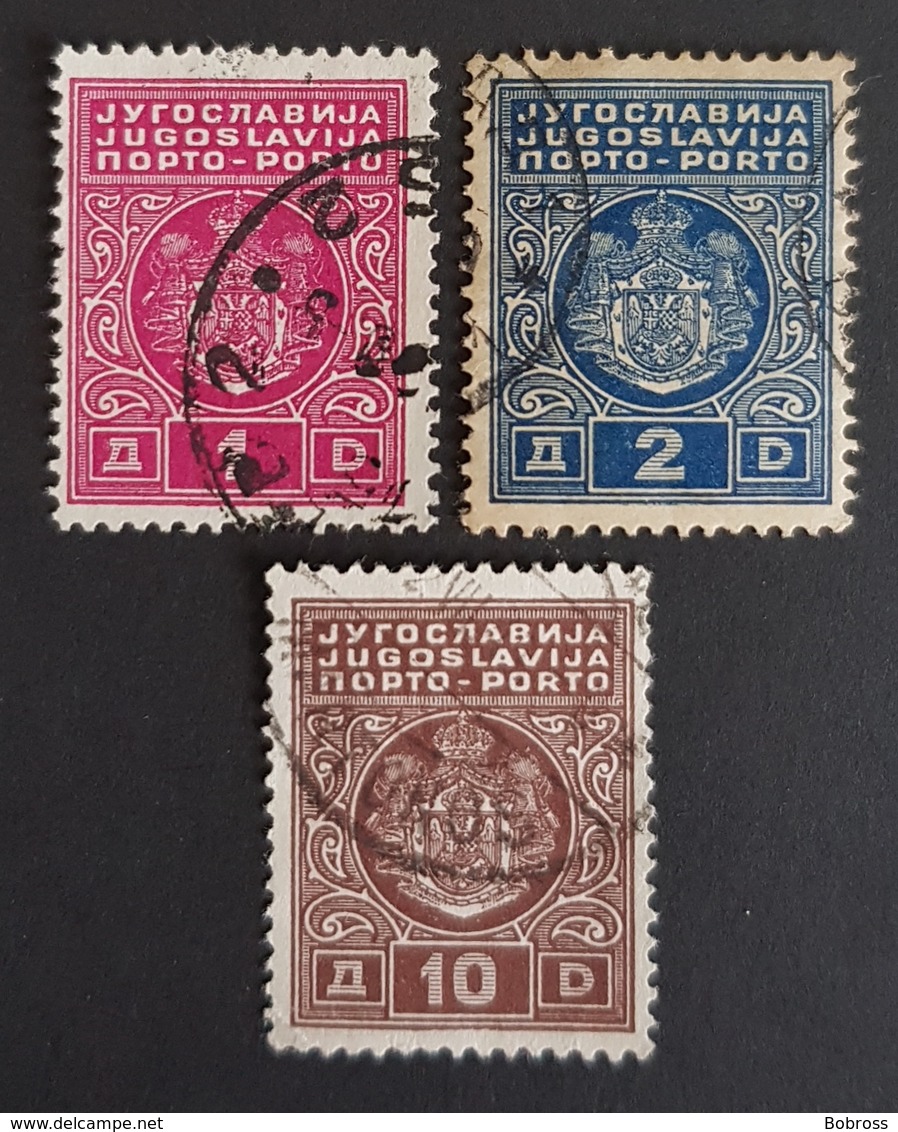 1931 Coat Of Arms, Porto,  Postage Due, Yugoslavia, Jugoslavija, **,*, Or Used - Postage Due