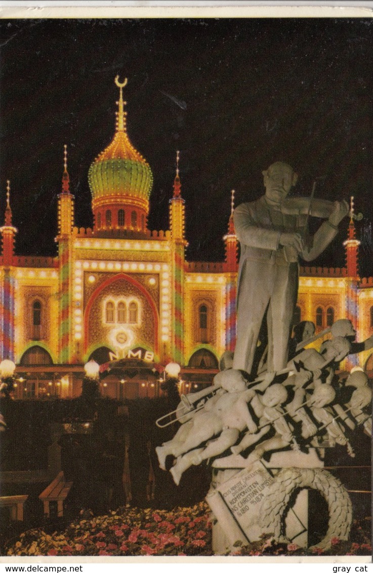 Kobenhavn, Copenhagen, Tivoli, 1958 Used Postcard [22223] - Denmark