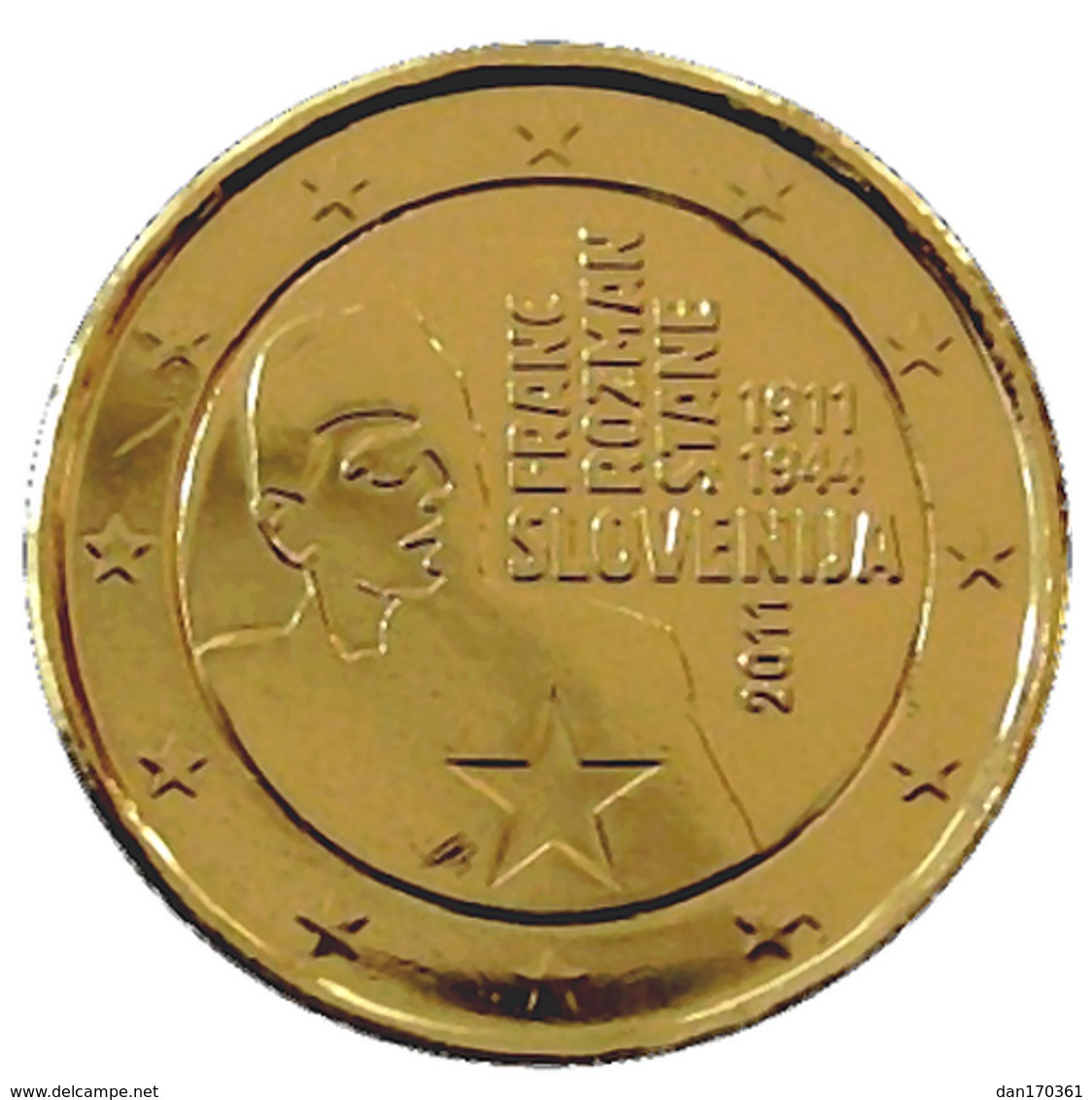 SLOVENIE 2011 - 2 EUROS COMMEMORATIVE - ROZMAN -  PLAQUE OR - Slovenia