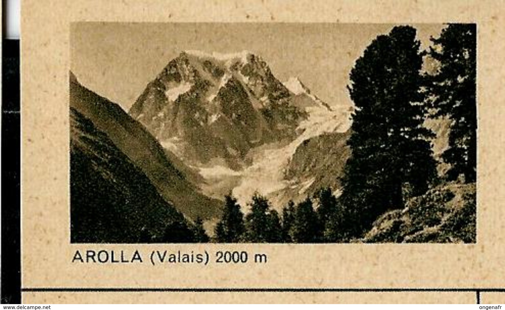 Carte Illustré Neuve N° 182 - 025 F - AROLLA (Valais) 2000 M  (Zumstein 2009) - Postwaardestukken